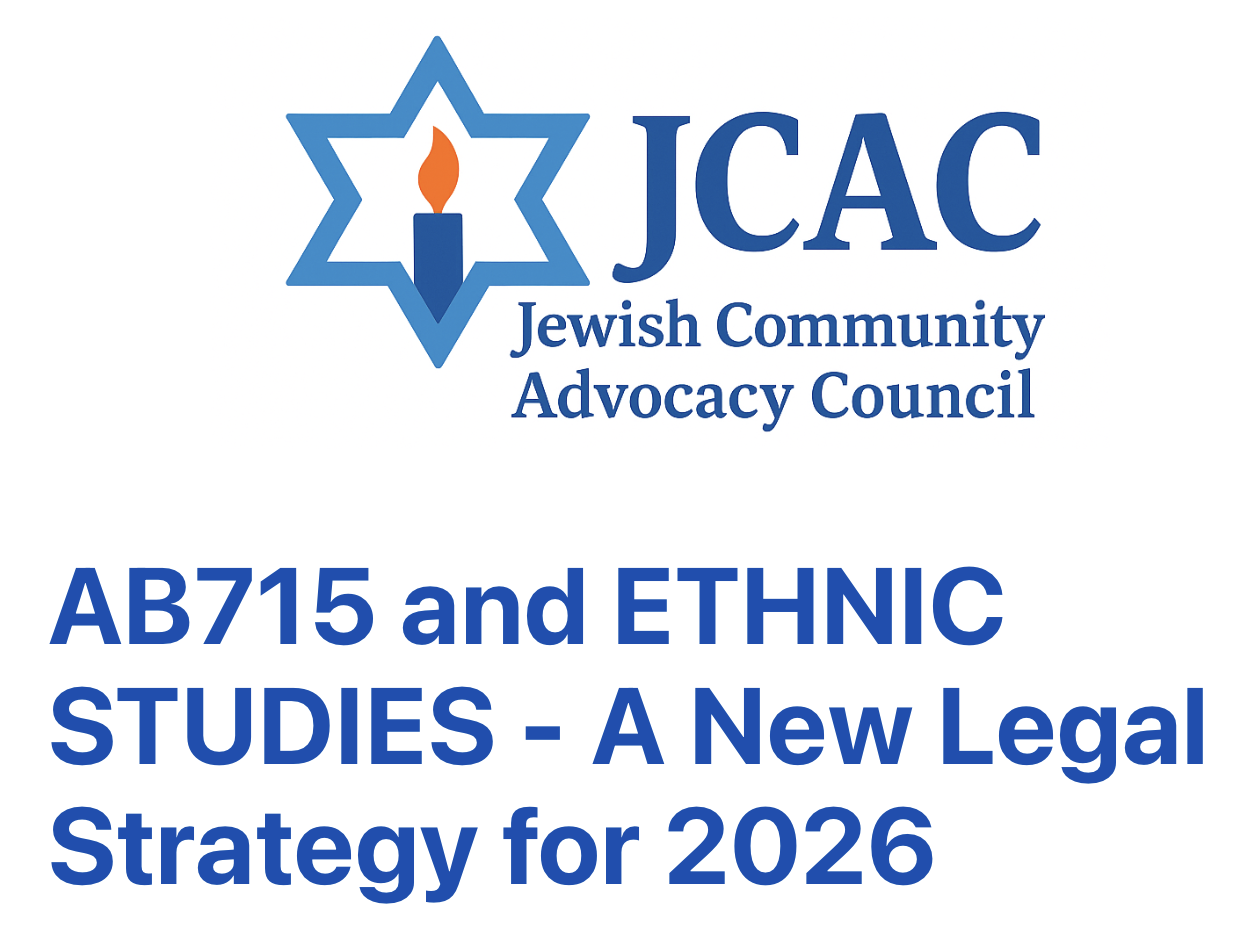AB715 and Ethnic Studies — A New Legal Strategy for 2026